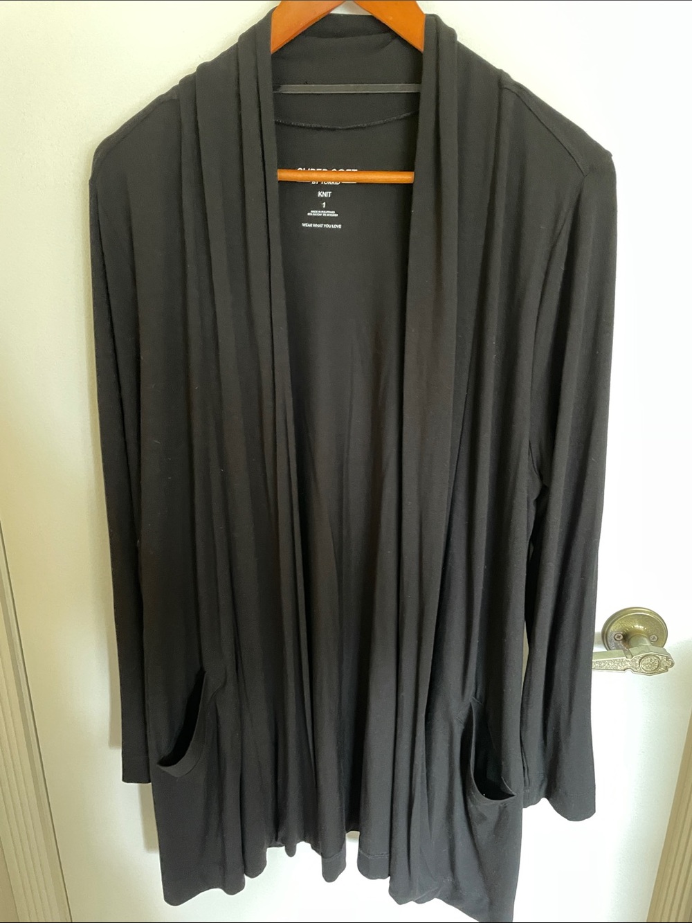 torrid Super Soft Knit Cardigan in Black
